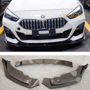 Splitter anteriore F44 effetto carbonio, finitura nero lucido in ABS per <span class=keywords><strong>BMW</strong></span> Serie 2 F44 <span class=keywords><strong>Gran</strong></span> Coupé 2018 2019 2020 2021 <span class=keywords><strong>2022</strong></span>+ - Product Image 3
