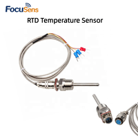 Sonda SS304 SS316, Sensor Termopar PT1000 PT100 300C RTD