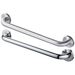 Barre d'appui en acier inoxydable 300mm 400mm 500mm, poignée de sécurité antidérapante pour salle de bain, design moderne et simple - Product Image 5