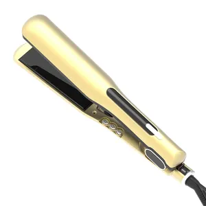 Professional Hair Style LCD Digital Titanium Flat Iron With Perfect Service