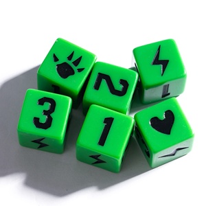Faccub Nhựa Nhựa Tùy Chỉnh Vuông D6 <span class=keywords><strong>Dice</strong></span> 16Mm 20Mm Với Màu Sắc In Logo Thiết Kế Cho Vui Trò Chơi Hội Đồng Quản Trị - Product Image 4