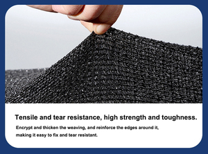 Nông nghiệp Shade <span class=keywords><strong>Net</strong></span> đen bóng vải đen vườn Shade <span class=keywords><strong>Net</strong></span> lưới bóng râm - Product Image 6