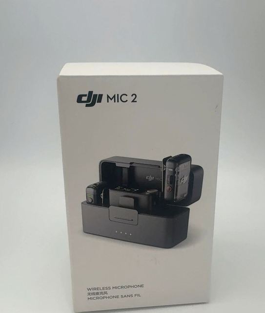 D Ji Mic 2 Professional Handheld Lavalier Wireless Microphone Noise Cancelling Lightweight Design for Recording Receiving