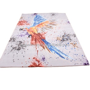 <span class=keywords><strong>Tappeto</strong></span> di Lusso in Misto Lana e <span class=keywords><strong>Viscosa</strong></span>, a Pelo Lungo, Fatto a Mano, Antimicrobico, Adatto agli Animali Domestici, Reversibile e Antiscivolo - Product Image 2