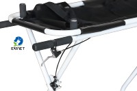 Table de transfert pour animaux de compagnie EUR VET FT-836 avec roues, réglable et facile à utiliser pour la chirurgie des chiens et des chats