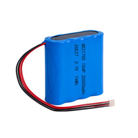 Batterie 12 volts 15000mAh 21700 1S3P 3.7v Pack de batteries et cellules de batterie 21700 Batterie au lithium pour bateaux jouets