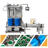 Machine de remplissage automatique de liquides à grand volume MTW pour bidons, fûts et bouteilles