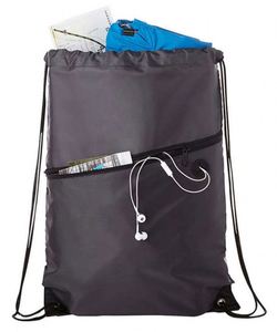 Bolsa de Gimnasio Personalizada con Cordón y Cremallera, de Tela de Poliéster, Nailon y Oxford, con Bolsillo, Tipo Tote, para Almacenamiento - Product Image 3