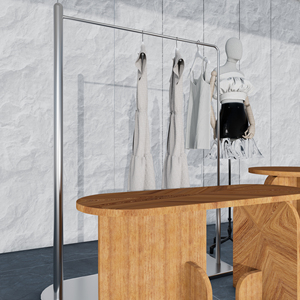 Espositore Moderno per Negozio di <span class=keywords><strong>Abbigliamento</strong></span>, Unità Espositiva Centrale per Isola di <span class=keywords><strong>Abbigliamento</strong></span> - Product Image 6