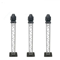 Aluminium Portable Grand Angle de Rotation Fire Desig Invertinng Bracket DJ Lighting Aluminium Truss for Moving Headbase