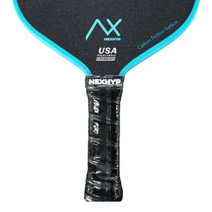 NEXHYP XS10 Model Pickleball Paddle Long Handle High Friction Surface 16mm Usapa Approved T300 Carbon Fiber Pickleball Paddle