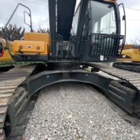 Excavatrice sur chenilles hydraulique Hyundai 300LC-9S d'occasion avec moteur et pompe Cummins pour le nivellement des chantiers de démolition et les zones de rénovation urbaine