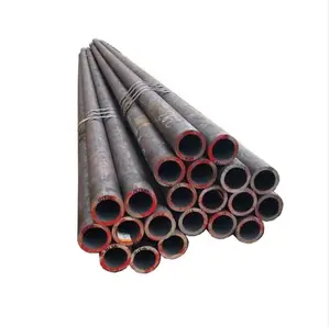 Manufacturer ASTM A53 A106 Q195 Q235B 1045 Round Hot Rolled Welded or Seamless Mild Carbon Steel Pipe