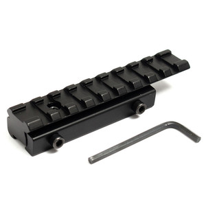 Factory Custom 11mm to 20mm Interface Size Converter <b>Adapter</b> Aluminum Alloy 8 Slot Multi Position Mounting Base for Outdoor Equi - Product Image 1