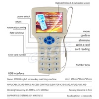 Copieur de carte NFC duplicateur 10 programmeur de fréquence carte RFID lecteur écrivain