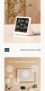 Analizzatore di qualità del Gas dell'aria rilevatore di Monitor per interni sistema di apparecchiature per l'inquinamento intelligente Multi Desktop 4G <span class=keywords><strong>Pm</strong></span> 2.5 <span class=keywords><strong>10</strong></span> dispositivo - Product Image 5