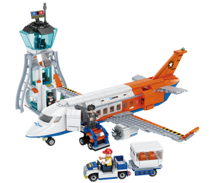 PANDAS 663 pièces ensemble de blocs de construction éducatifs cadeau d'anniversaire pour les 5-7 ans modèle en plastique jouet de <span class=keywords><strong>camion</strong></span> de pompiers et de caserne de pompiers - Product Image 5