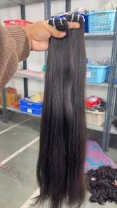 Extensiones de Cabello Natural Liso Sedoso de 24 Pulgadas, Tejido a Máquina, Colección de la Mejor Calidad a Precio de Mayoreo - Product Image 4