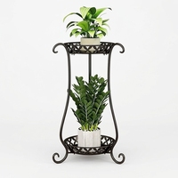 Support à plantes en métal multi-niveaux, décoratif et moderne, pour fleuriste, boutique de fleurs, balcon, intérieur et extérieur