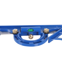 Règle d'angle combinée multifonctionnelle en alliage d'acier inoxydable – Outil de mesure de précision pour la construction avec garantie de 3 ans