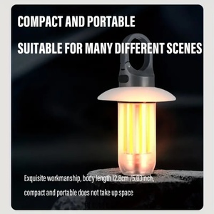 Nueva Linterna LED Súper Brillante Portátil con Batería de 600 mAh, Resistente al Agua, Recargable por USB, Luz de Camping, Iluminación para Tiendas de Campaña - Product Image 6