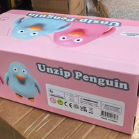 Jouet Squishy Géant Pingouin Adorable en Gros avec Boîte de Présentation PDQ, Jouet Animal Doux à Presser pour Soulager l'Anxiété au Bureau