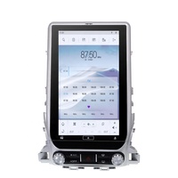 Coche Tesla estilo Android 11 para TOYOTA Land Cruiser LC200 2016-2020 Radio de coche GPS navegación jugador Carplay 4G