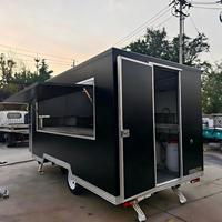 SANSHELL FS400 Camion de restauration mobile multifonctionnel moderne pour café, restauration rapide, hot-dogs, glaces et snacks, construction en acier inoxydable