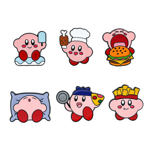 Pin Personalizado de <span class=keywords><strong>Kirby</strong></span> con Diseño de Taza de Té con Leche, Pin de Esmalte de Dibujos Animados, Pin Creativo de Aleación de Metal para Decorar Mochilas Escolares - Product Image 2