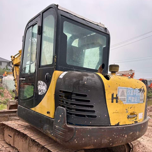 Hyundai 60 2012, 6000 heures, vente flash, pelle sur chenilles d'occasion, moteur <span class=keywords><strong>Yanmar</strong></span>, import original, pour travaux de génie hydrotechnique et de transport - Product Image 3