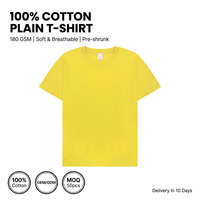 Essentiels d'été : T-shirts 100 % coton peigné, doux pour la peau, respirants, unis. Commande en gros, personnalisation couleur et coupe.