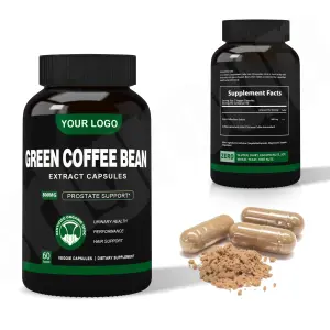 OEM自有品牌绿色咖啡豆提取物胶囊补充剂减肥减肥药补充剂