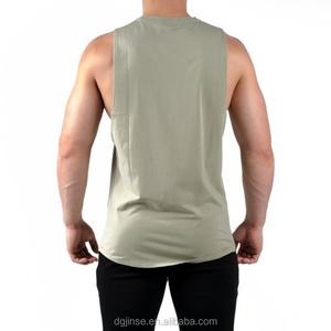 Débardeur de sport personnalisé en gros, logo, grande taille, uni, vêtements de sport de fitness, débardeurs pour hommes, débardeur de sport pour hommes - Product Image 4