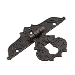 5 Cái Chốt Cửa Tủ Hộp Bằng Đồng + Khóa Cổ Trung Quốc Phụ Kiện Nội Thất Đồ Kim Khí Trung Quốc Cổ Điển - Product Image 6