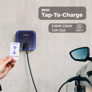 Chargeur mural pour véhicule électrique certifié CE 7 kW <span class=keywords><strong>Type</strong></span> <span class=keywords><strong>2</strong></span> RFID <span class=keywords><strong>Borne</strong></span> de recharge pour véhicule électrique EVSE - Product Image 6