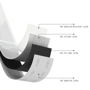 Revêtement de sol LVT à coller, auto-adhésif, planches de <span class=keywords><strong>vinyle</strong></span> de luxe, imperméable, antidérapant, carrelage de sol en PVC pour hôtel - Product Image 3