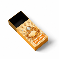 Cajas de Embalaje Hechas a Mano con Logotipo Personalizado, Cajas de Regalo de Papel Pequeñas de Lujo Ecológicas, Caja de Embalaje para Joyería de Fábrica China