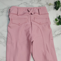 Collants d'Équitation Roses pour Filles 6-18 Ans, Pantalons d'Équitation pour Enfants, Leggings d'Équitation, Vêtements d'Équestre