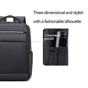 BULK Unisex Custom LOGO Zipper Closure Polyester Lining Short Oxford Water <b>Business</b> Laptop <b>Backpack</b> Travel Bag Back Pack - Product Image 2