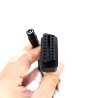 Cable Universal OBD2 de 16 Pines CAN/K-Line con Alimentación CC para Reparación y Diagnóstico de ECU J1962