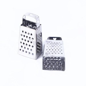 All Stainless Steel Handle 4 Sides <b>Tool</b> Multi Heart Shaped Mini Grater for <b>Fruits</b> Cheese Ginger <b>Vegetable</b> Slicer - Product Image 4