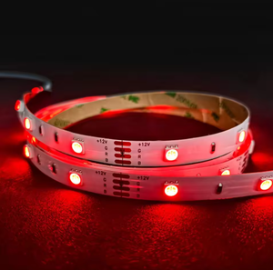 Bande LED SMD 5050 Ultra Lumineuse IP65 Étanche CE RoHS 12V 1200 LED/m Ruban Lumineux Flexible pour Scène et Armoire - Product Image 1