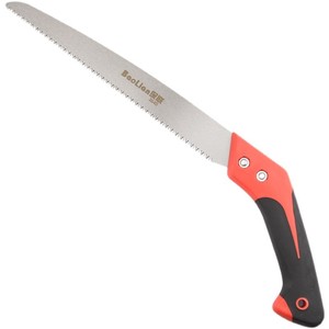 Sierra de mano BaoLian de 580 mm con hoja de acero y mango de goma, sierra recta para carpintería y uso doméstico - Product Image 1