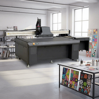 Imprimante UV à positionnement visuel longue portée 2513, imprimante à plat, machine de fabrication d'étiquettes PVC