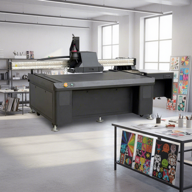 Long-span 2513 Visual Positioning Uv Printer Flatbed Printer Pvc Label Making Machine