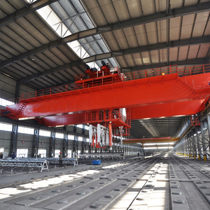 Grúa aérea multifuncional de aluminio con bloque de carbono de ánodo, grúa aérea de doble viga para hornear con polipasto eléctrico - Product Image 1