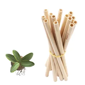 Customized Natural Bamboo Straw Factory Direct Sales Organic Wheat Drinking Straw 100% Biodegradable