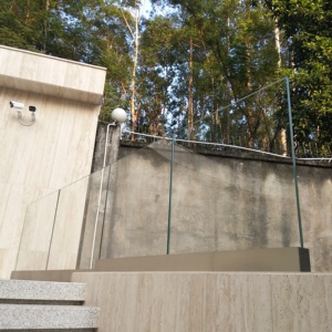 Balaustra in Vetro Senza Telaio, Recinzione in Vetro Temperato Laminato, Ringhiera in Vetro per <span class=keywords><strong>Balcone</strong></span> - Product Image 6