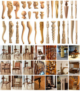 Tour à bois économique tour à bois avec dépoussiéreur pour un processus de traitement plus sain - Product Image 6