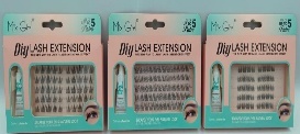 C'est ma colle à cils DIY pour extensions de cils, à base de charbon actif, imperméable, tenue 5 à 7 semaines, liquide en tube, réutilisable - Product Image 3